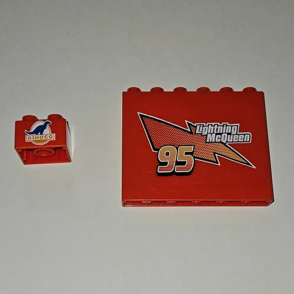 Disney Cars Mega Bloks Lot Dinoco Lightning McQueen Piston Cup Arch Replacement
